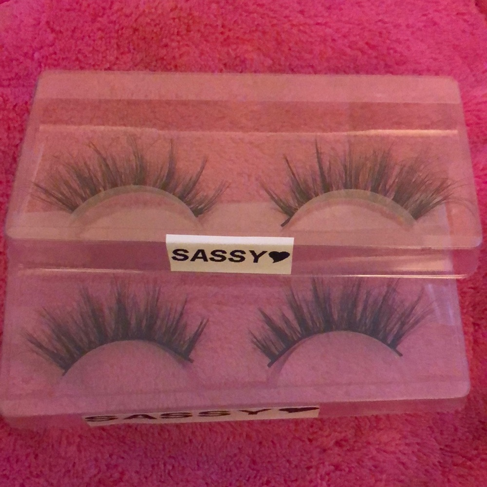 Mink lashes ‘sassy’